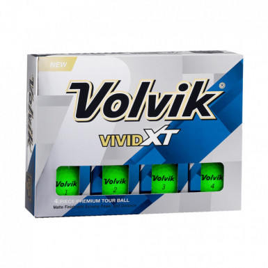 VOLVIK - Balles Vivid XT Vert