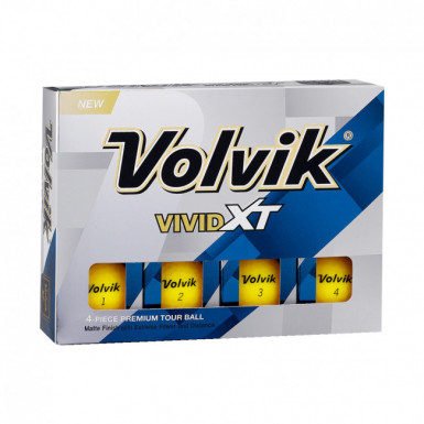 VOLVIK - Balles Vivid XT Jaune