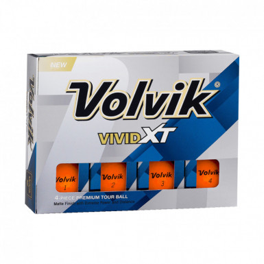 VOLVIK - Balles Vivid XT Orange