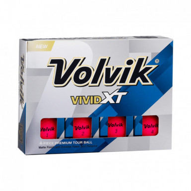 VOLVIK - Balles Vivid XT Rose