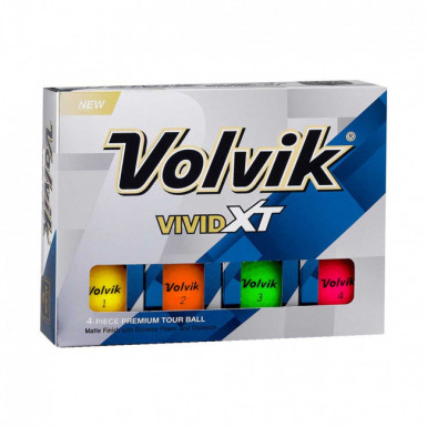 VOLVIK - Balles Vivid XT Multicouleur