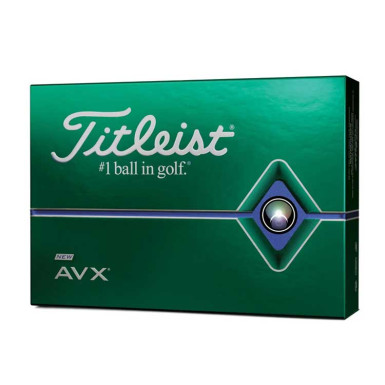 TITLEIST - Balles de Golf AVX Blanc