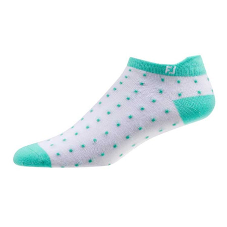 FOOTJOY - Chaussettes Femme ProDry LightWeight Roll Tab à pois
