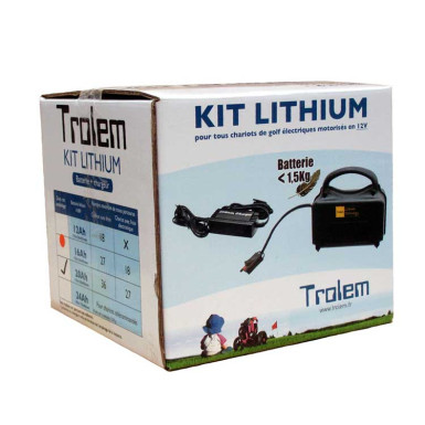 TROLEM - Kit Lithium 16Ah Chariot Électrique