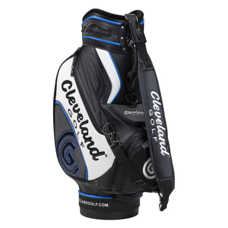 CLEVELAND - Sac chariot CG STAFF Bag Noir/Blanc/Bleu