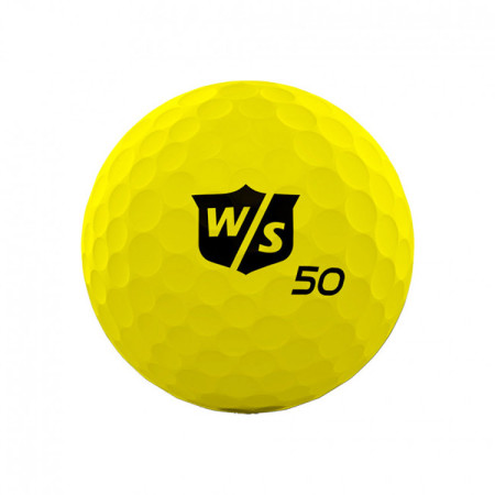 WILSON - Balles de Golf Fifty Elite Jaune