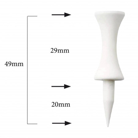 LONGRIDGE - Sachet de 20 tees High performance - 29mm