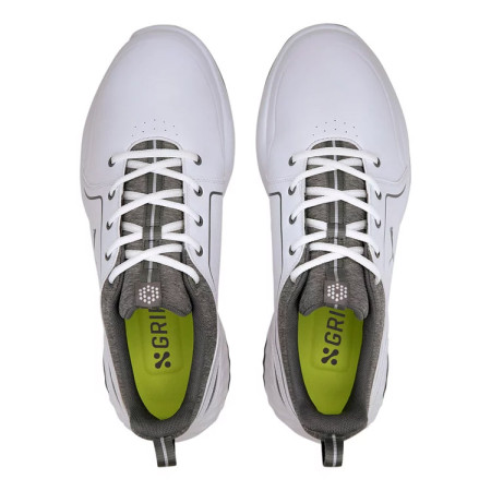 PUMA - Chaussures de Golf Homme Grip Fusion 2.0 Blanc/Gris