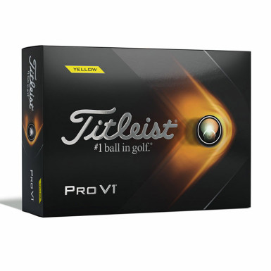 TITLEIST - Balles de Golf Pro V1 2021 Jaune