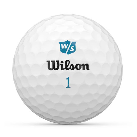 WILSON - Balles de Golf Femme Duo Soft+ Blanc