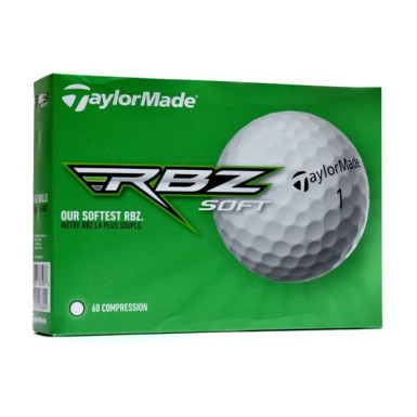 TAYLORMADE - Balles de Golf RBZ Soft Blanc