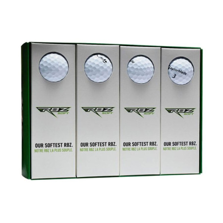 TAYLORMADE - Balles de Golf RBZ Soft Blanc