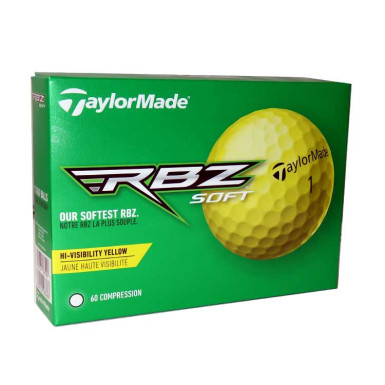 TAYLORMADE - Balles de Golf RBZ Soft Jaune