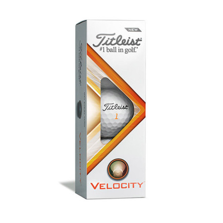 TITLEIST - Balles de Golf Velocity Blanc