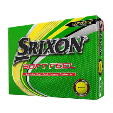 SRIXON - Balles de golf SOFT FEEL Jaune