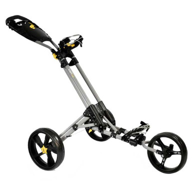 iCART - Chariot de golf manuel 3 roues ONE Gris/Noir