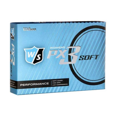 WILSON - Balles de Golf PX3 Soft Femme