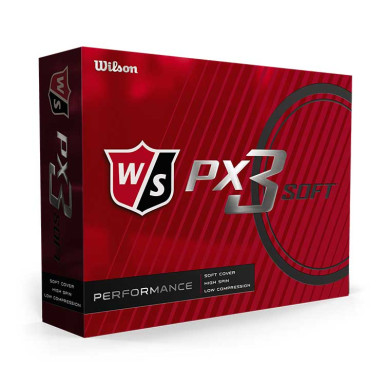 WILSON - Balles de Golf PX3 Soft