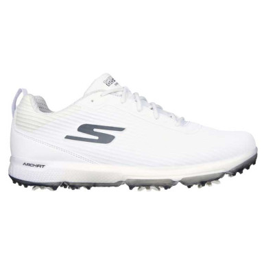 SKECHERS - Chaussures de Golf Homme Go Golf Pro 5 Hyper 214044 Blanc/Gris