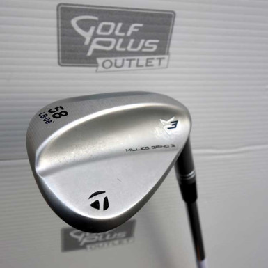 TAYLORMADE - Wedge 58° Milled Grind 3 Chrome LB