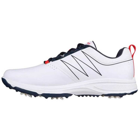 SKECHERS - Chaussures de Golf Homme Torque Blanc/Marine/Rouge 54541
