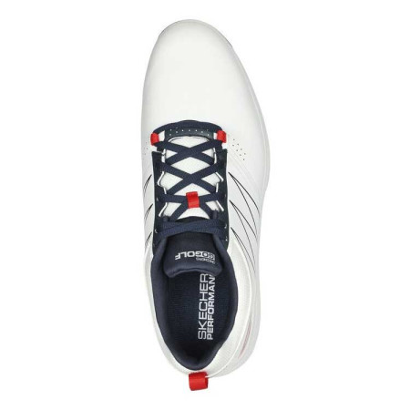 SKECHERS - Chaussures de Golf Homme Torque Blanc/Marine/Rouge 54541