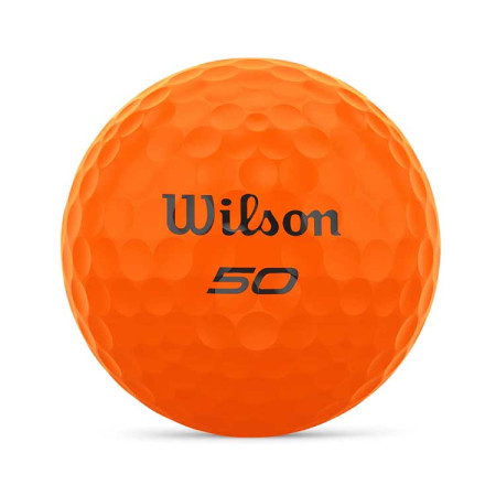 WILSON - Balles de Golf Fifty Elite Orange