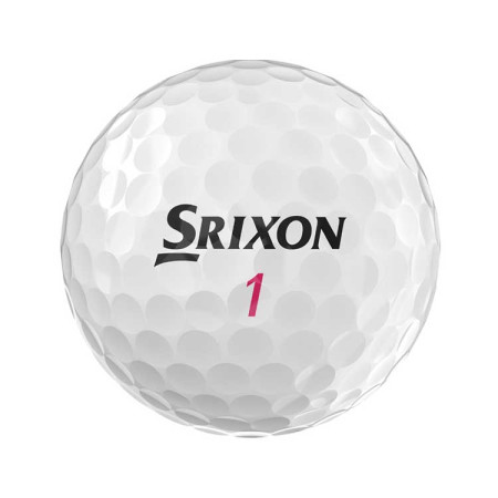 SRIXON - Balles de Golf Soft Feel Lady Blanc