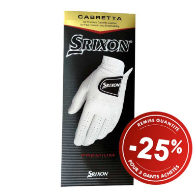 SRIXON - Gant Cabretta Premium Cuir Droitier