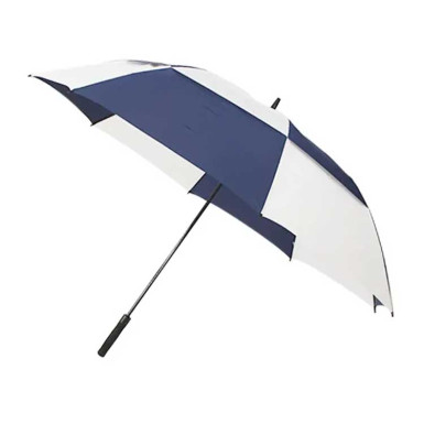 GREEN'S - Parapluie Bicolor Marine/Blanc