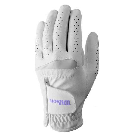 WILSON - Gant Femme Feel Plus Blanc Droitière