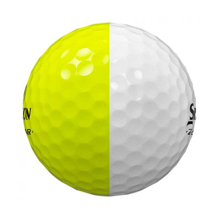 SRIXON - Balles de Golf Z-Star Divide Blanc/Jaune