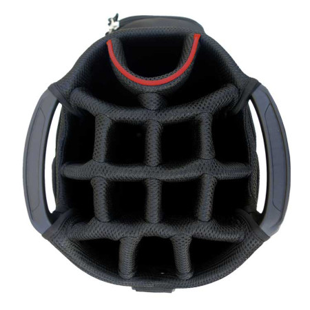 WILSON - Sac chariot NEXUS Lite Noir/Gris/Rouge