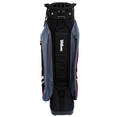 WILSON - Sac chariot NEXUS Lite Noir/Gris/Rouge