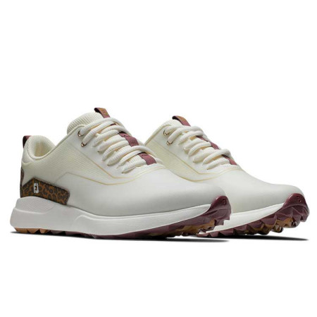 FOOTJOY - Chaussures de Golf Femme Performa M 99205 Crème/Léopard