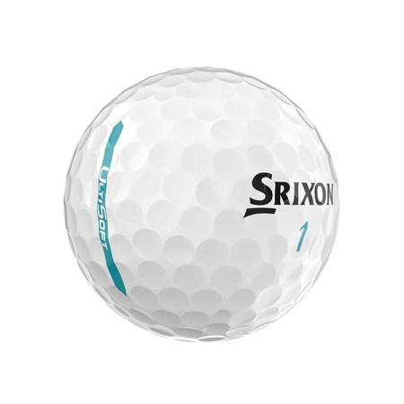 SRIXON - Balles de Golf Ultisoft Blanc
