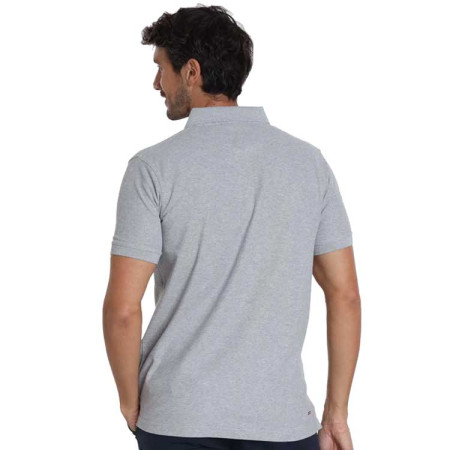 GENTLEMAN FARMER - Polo Homme ORLY Gris Chiné
