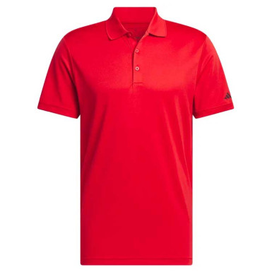 ADIDAS - Polo Performance Rouge