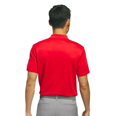 ADIDAS - Polo Performance Rouge