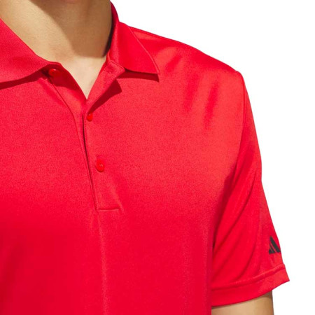 ADIDAS - Polo Performance Rouge