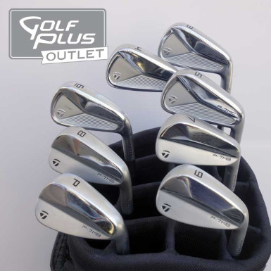 TAYLORMADE - Série de 8 fers P-7MC & P-7MB Acier Extra-Stiff