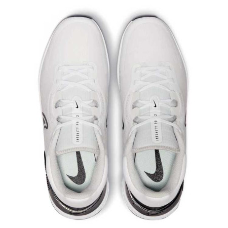 NIKE - Chaussures de Golf Homme Infinity Pro 2 Blanc/Noir