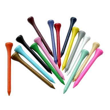 MASTERS GOLF - Sac de 1000 Tees Bambou Couleurs 70mm