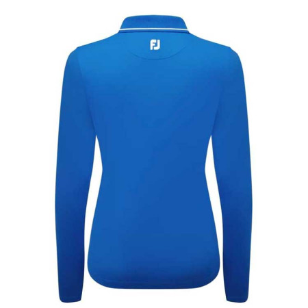 FOOTJOY - Polo Femme Thermal Jersey Bleu 31986