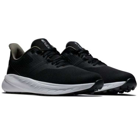 FOOTJOY - Chaussures de Golf Flex M 56287 Noir/Blanc