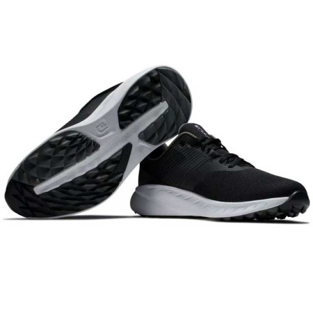 FOOTJOY - Chaussures de Golf Flex M 56287 Noir/Blanc