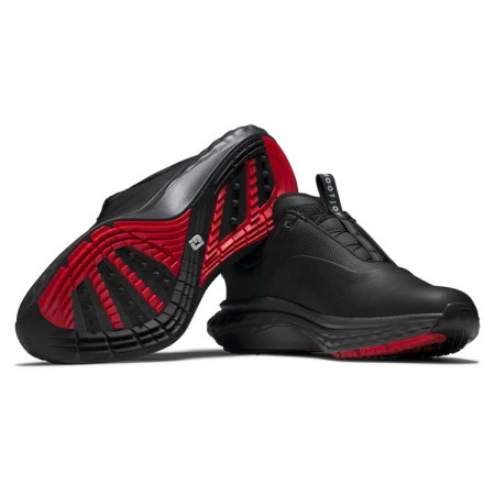 FOOTJOY - Chaussures de Golf Quantum Boa M 57036 Noir/Gris/Rouge