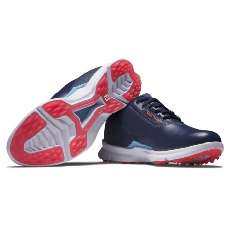 FOOTJOY - Chaussures de Golf Femme Fuel M 90799 Blanc/Rose/Corail