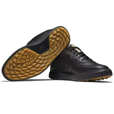 FOOTJOY - Chaussures de Golf Contour Casual M 54378 Noir/Marron