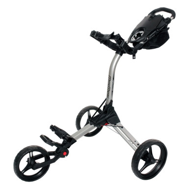 BAG BOY - Chariot de golf Manuel Compact 3 Argent/Noir